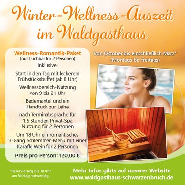 Wellness und Sauna im Kreis Baumholder und Birkenfeld